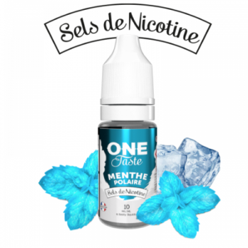E-Liquide Sels De Nicotine Menthe Polaire One Taste | Création Vap