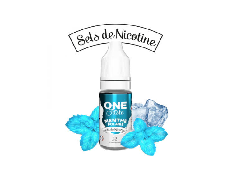 E-Liquide Sels De Nicotine Menthe Polaire One Taste | Création Vap