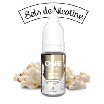 E-Liquide Pop Corn Sels De Nicotine One Taste | Création Vap
