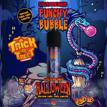 E-Liquide Prêt A Vaper Punchy Bubble SugaFreaks Alfaliquid | Création Vap