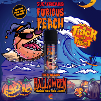 E-Liquide Prêt A Vaper Furious Peach SugaFreaks Alfaliquid | Création Vap