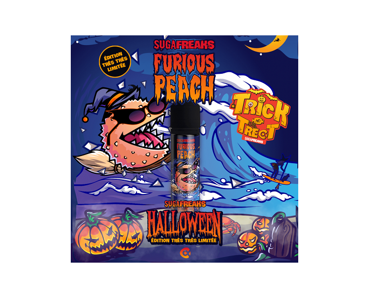 E-Liquide Prêt A Vaper Furious Peach SugaFreaks Alfaliquid | Création Vap