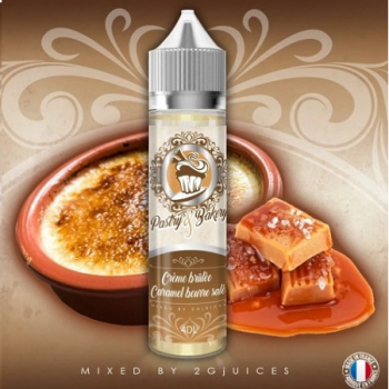E-Liquide Crème Brulée Caramel Pastry & Bakery 50 Ml 2GJUICES | Création Vap