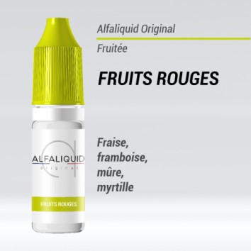 e liquide fruité fruits rouges Alfaliquid e liquide fruité fruits rouges Alfaliquid