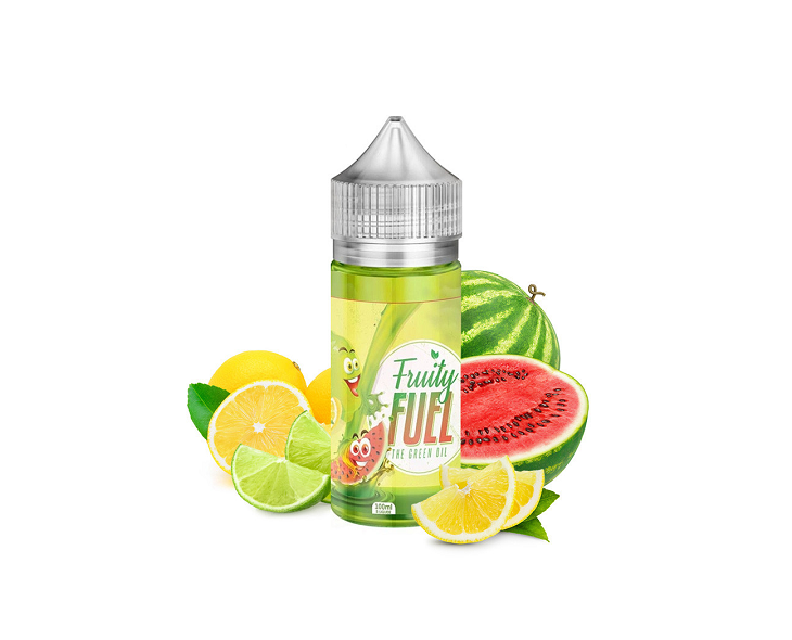 E-Liquide The Green Oil Prêt A Vaper Fruity Fuel | Création Vap