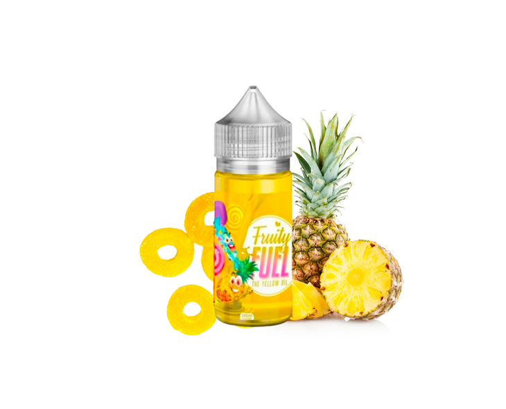 E-Liquide The Yellow Oil Prêt A Vaper Fruity Fuel | Création Vap