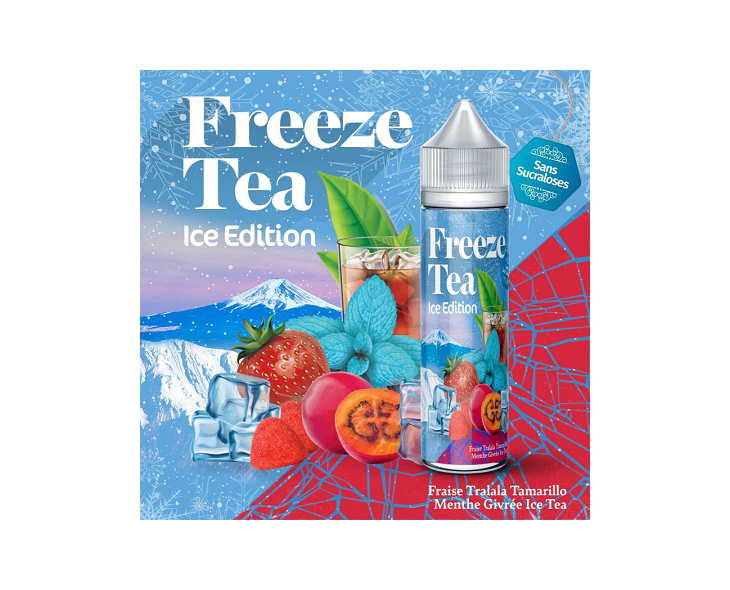E-Liquide Fraise Tagada Freeze Tea Ice Made In Vape | Création Vap