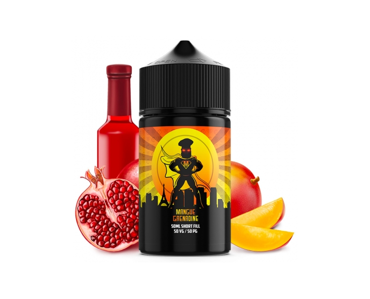 Prêt A Vaper Mangue Grenadine E-Liquide Mukk Mukk 50 Ml | Création Vap