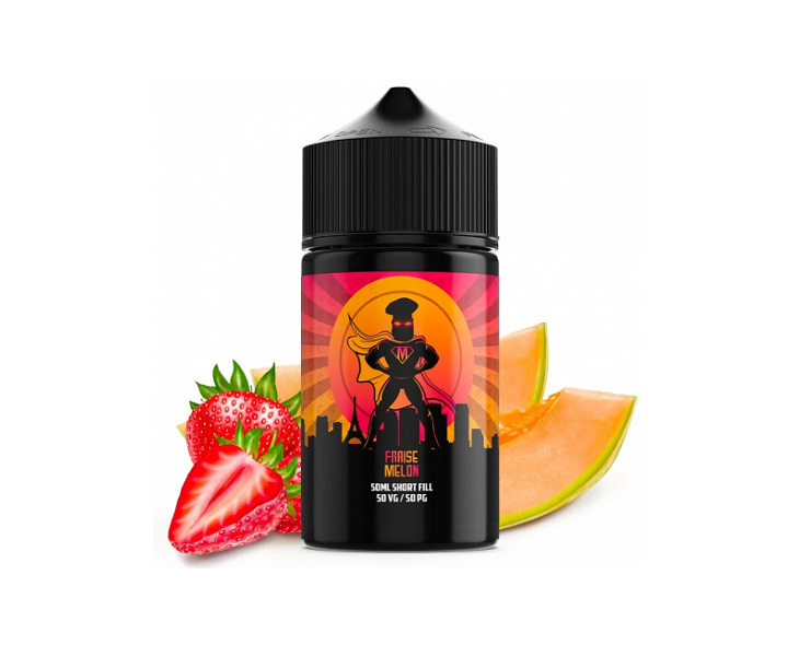 E-Liquide Fraise Melon Prêt A Vaper Mukk Mukk 50 Ml | Création Vap