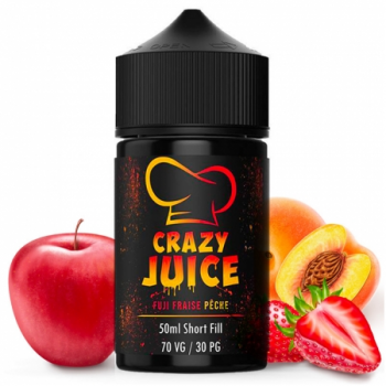 E-Liquide Fuji Fraise Pêche Prêt A Vaper Mukk Mukk 50 Ml | Création Vap