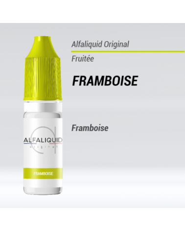 E-liquide Framboise Alfaliquid | Création Vap