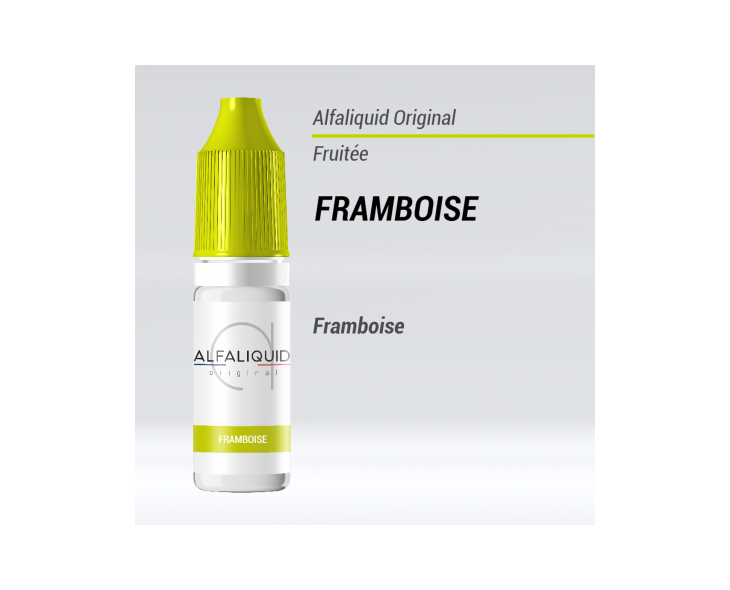 E-liquide Framboise Alfaliquid | Création Vap