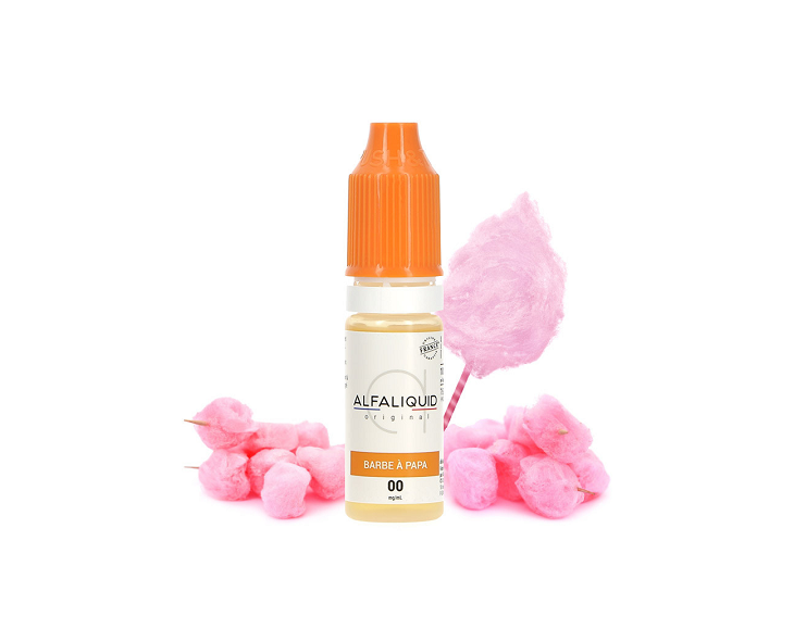 E-liquide Barbe A Papa Alfaliquid Promo 10 Ml | Création Vap