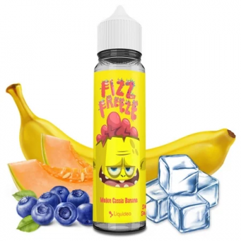 Prêt A Vaper Melon Cassis Banane Fizz Freeze Liquideo 50Ml | Création Vap