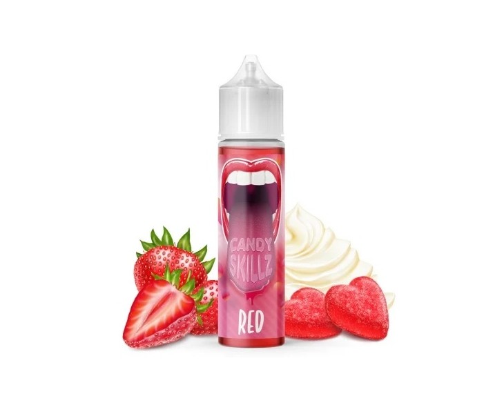 Prêt A Vaper Red Candy Skillz E-Liquide Revolute 50Ml | Création Vap