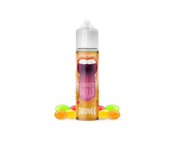 Prêt A Vaper Orange Candy Skillz E-Liquide Revolute 50Ml | Création Vap