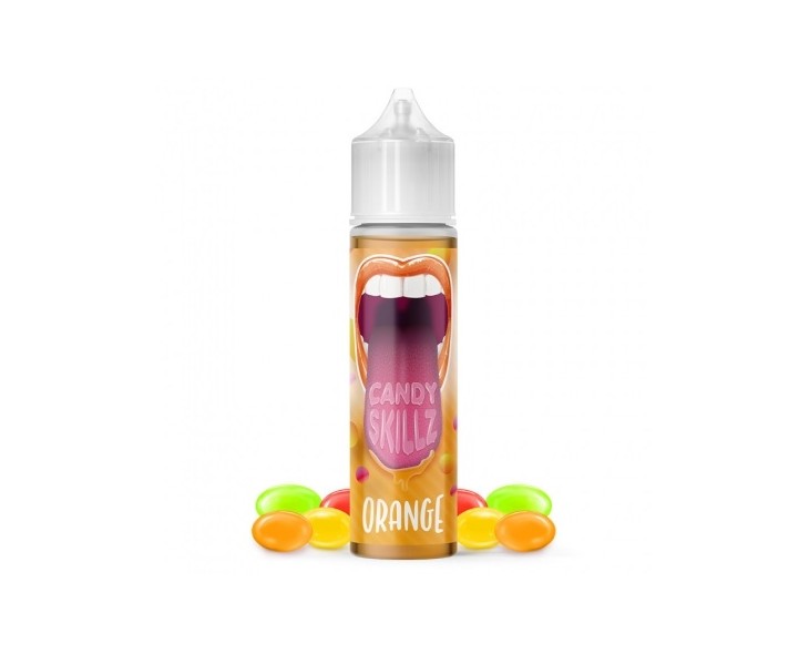 Prêt A Vaper Orange Candy Skillz E-Liquide Revolute 50Ml | Création Vap