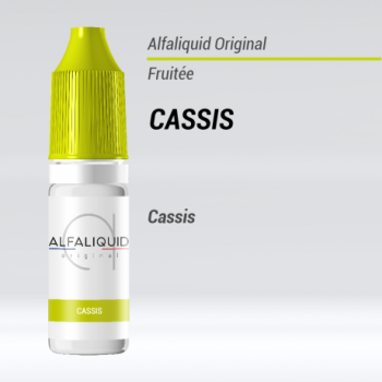 E-liquide Cassis Alfaliquid | Création Vap