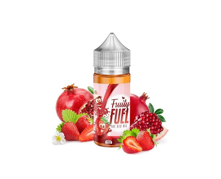 E-Liquide The Red Oil Prêt A Vaper Fruity Fuel | Création Vap