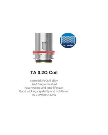 Résistances TA Clearomiseur T-Air Smok | Création Vap