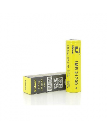 Accu IMR 21700 3800 Mah Listman | Création Vap