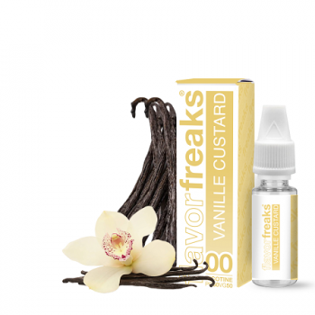 E-Liquide Vanille Custard Flavor Freaks 10 Ml | Création Vap