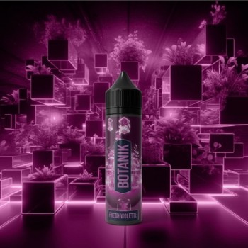 E-Liquide Fresh Violette Prêt A vaper Botanik Création-Vap | Création Vap