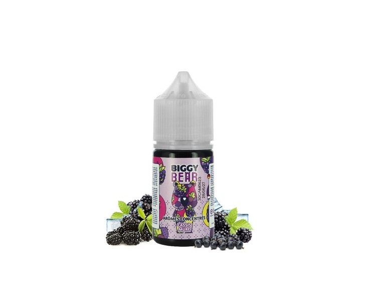 Arôme Concentré Cassis Mûre Biggy Bear 30Ml | Création Vap