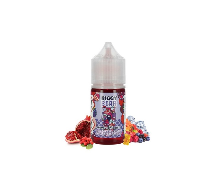 Arôme Concentré Fruits Rouges Grenade Fraise Biggy Bear 30Ml | Création Vap