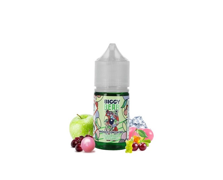 Arome Pomme Cerise Bubble Gum Concentré Biggy Bear 30Ml | Création Vap