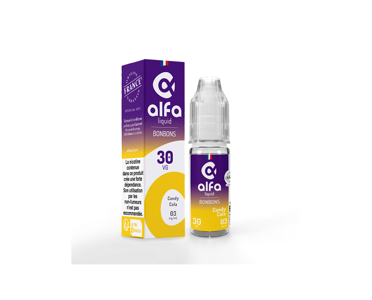 E-Liquide Candy Cola Alfaliquid 10Ml | Création Vap
