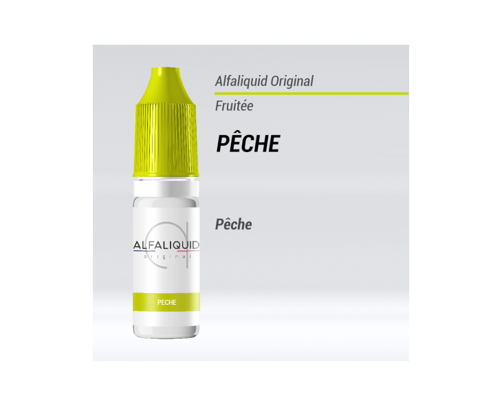 E-liquide Pêche Alfaliquid | Création Vap