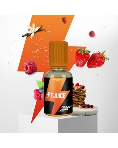 Arôme Concentré Crumby Crush T-Juice 30 Ml | Création Vap