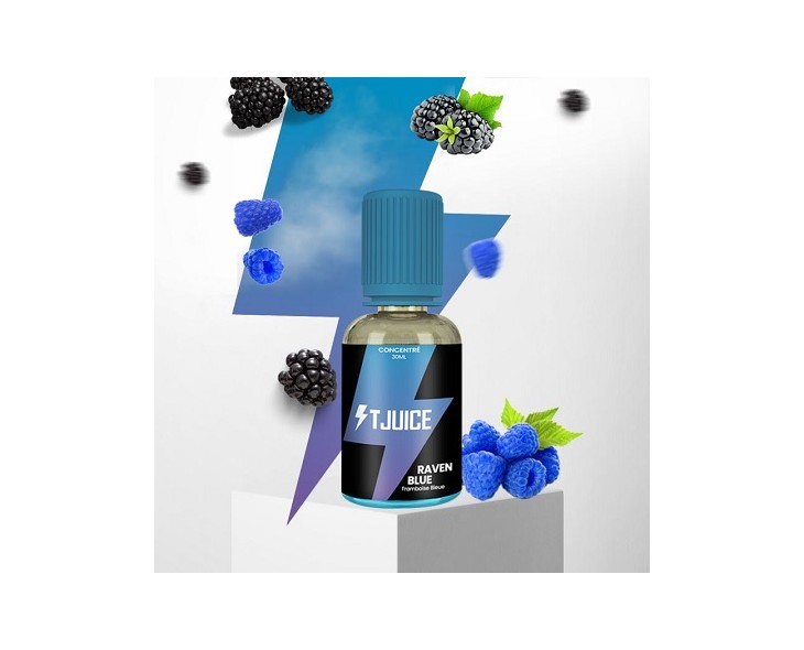 Arôme Concentré Raven Blue T-Juice 30Ml | Création Vap