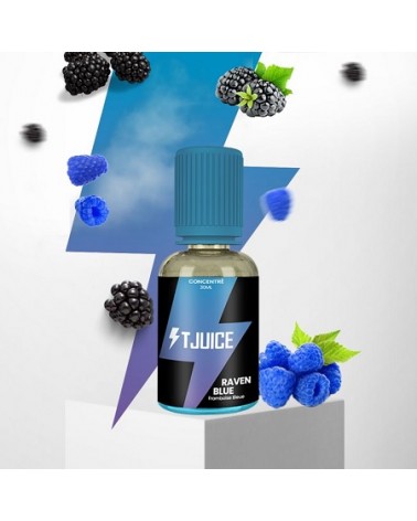 Arôme Concentré Raven Blue T-Juice 30Ml | Création Vap