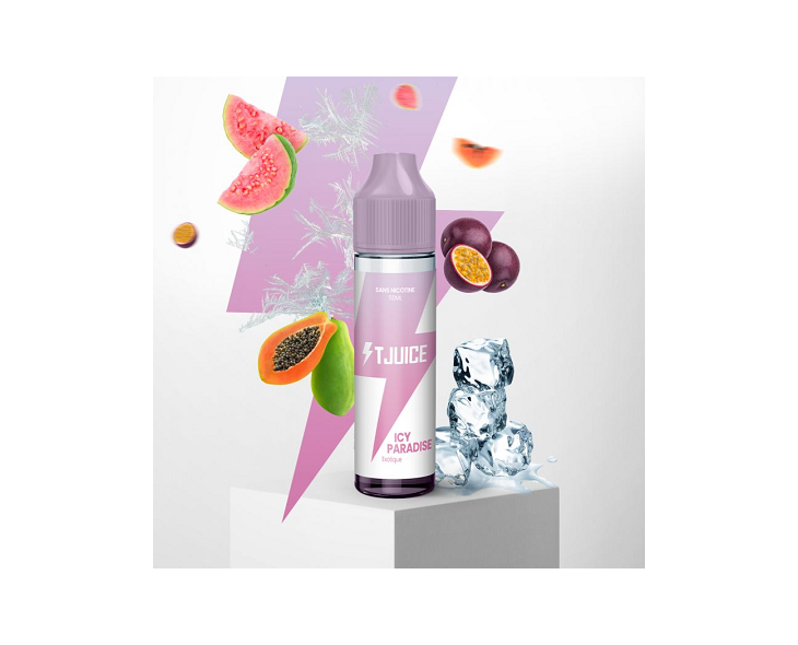 E-Liquide Icy Paradise Prêt A Vaper T-Juice 50 Ml | Création Vap