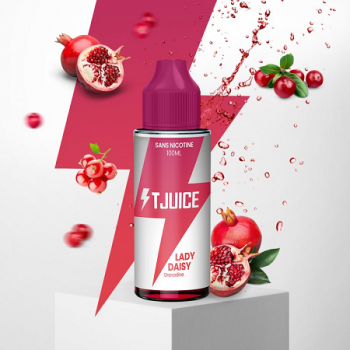 E-Liquide Lady Daisy Prêt A Vaper T-Juice 100 Ml | Création Vap