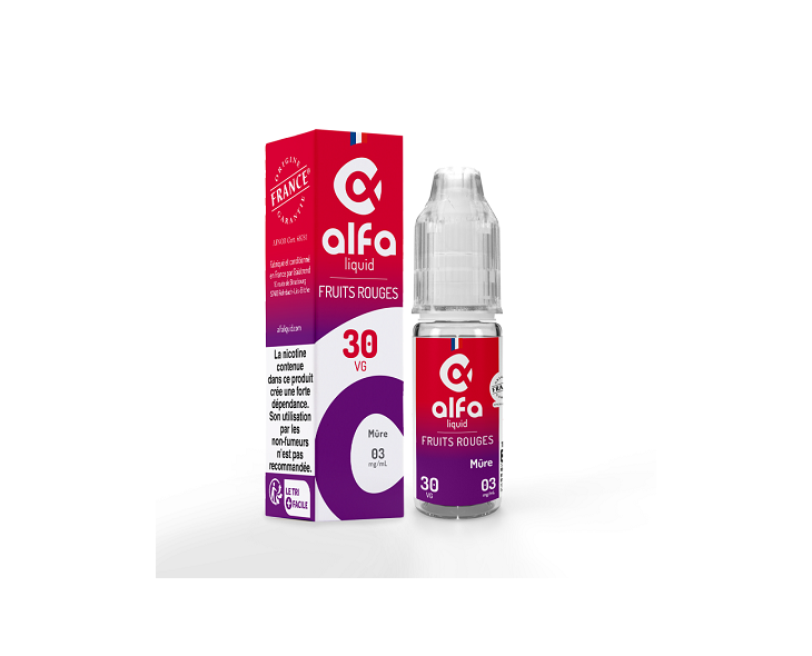 E-Liquide Mûre Alfaliquid | Création Vap