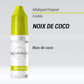E-Liquide Noix De Coco Alfaliquid | Création Vap