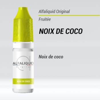 E-liquide Noix de Coco Alfaliquid | Création Vap