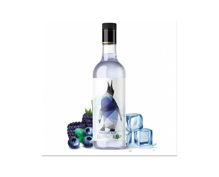 E-Liquide Bankeeze Pingouin Bleu-moumou le cosmonaute Lovap | Création Vap