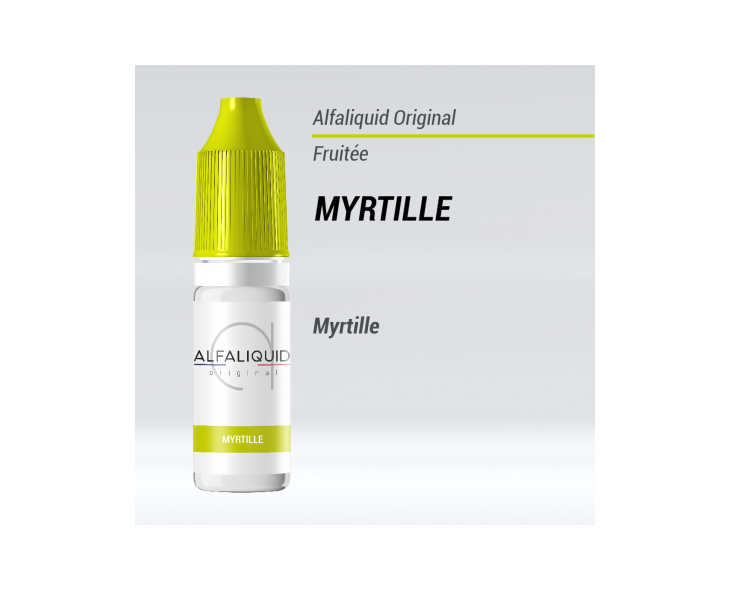 E-liquide Myrtille Alfaliquid Promo 10 Ml | Création Vap
