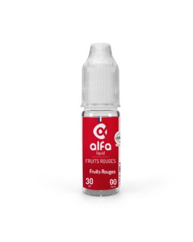 E-Liquide Fruits Rouges Alfaliquid 10Ml | Création Vap