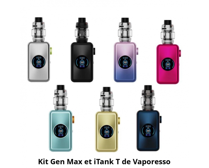 Kit Gen Max 220W Cigarette Electronique Vaporesso | Création Vap