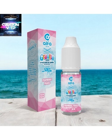E-Liquide Framboise Fraise Granita Alfaliquid 10Ml | Création Vap
