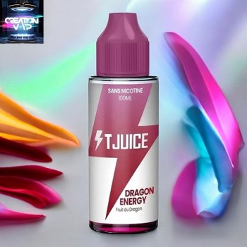 E-Liquide Dragon Energy Prêt A Vaper T-Juice 50Ml et 100Ml | Création Vap