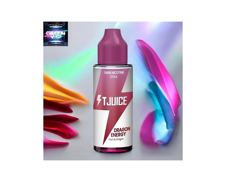 E-Liquide Dragon Energy Prêt A Vaper T-Juice 50Ml et 100Ml | Création Vap