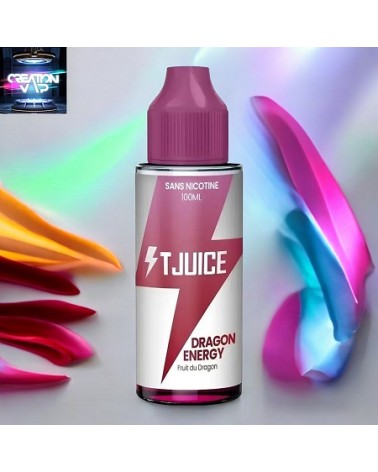 E-Liquide Dragon Energy Prêt A Vaper T-Juice 50Ml et 100Ml | Création Vap
