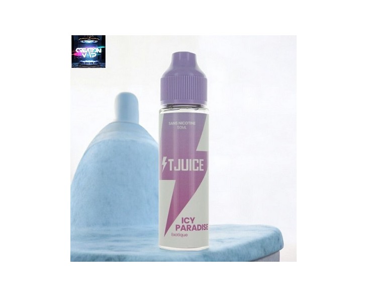 E-Liquide Icy Paradise T-Juice 50Ml | Création Vap