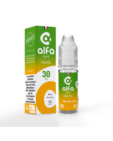E-Liquide Noix De Coco Alfaliquid | Création Vap